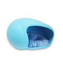 비숑 강아지하우스 작은강아지 강아지집 달팽이 블루, 상세페이지 참조