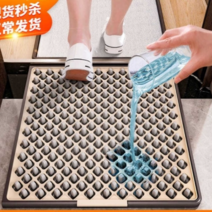 빌딩 출입구 신발털이개 발털이 안전화 먼지털이 발판, 발털이 및 건조매트 풀세트