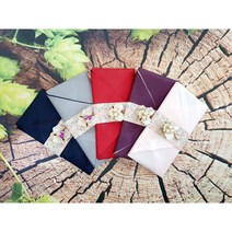 다솜다솜 화사 브로치 현금예단봉투 봉채비 꾸밈비 부모님 용돈 잔치 축하 봉투, 서식지없음, 먹홍