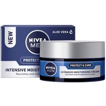 NIVEA 니베아 맨 인텐시브 오리지널 보습 크림 50ml, 1팩
