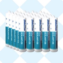 신에츠 무초산실리콘 흑색 25개 1박스 흑색실리콘