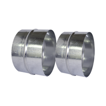 일반 연결 정소켓 덕트 닥트 부속 부자재 호스 배관 75mm/100mm/125mm/150mm/200mm, 연결(정)소켓 200mm, 1개