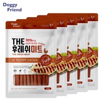 두뇌성장 세포생성 성장기견용소프트 져키 5봉 기능성간식 이갈이껌 개껌
