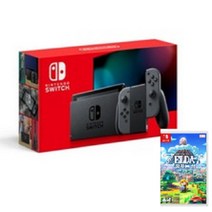 닌텐도 스위치 그레이 신형 젤다의 전설 꿈꾸는 섬 한글 새제품