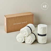 [세컨드쉘프] 페이스 타올 8p 세트 색상선택, 밴딩타올 4p + 4p 세트 (총8p)