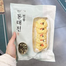 피코크 동태전 300g x 1개, 아이스박스포장