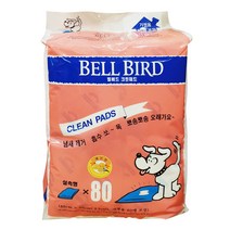 벨버드 크린 배변 패드 애견 강아지 배변훈련, 80매