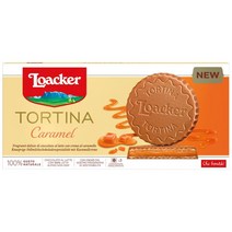 Loacker Tortina Caramel 로커 토르티나 카라멜 21g 3개입 4팩