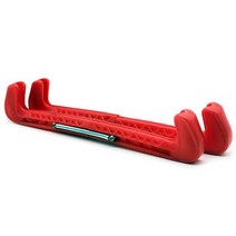 스케이트화 날집 피겨 커버 아이스하키 1쌍 블레이드 가드 쉬운 사용 스 하키 스케이트 신발 커버 도구 조, 03 red