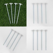 야광 스테인리스 단조팩 4P 25CM 고강도단조팩 캠핑못