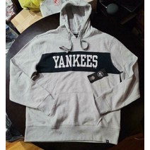 47 MLB 뉴욕 양키스 후드티 - Relay Grey NWT Size XL