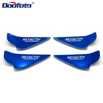 자동차 부품 부품 4pcs 스테인레스 스틸 인테리어 도어 핸들 볼 트림 커버 mazda 3 6 cx3 cx-5 cx5 k cx7 cx9 mx5 axela atenza 액세서리, 1-은