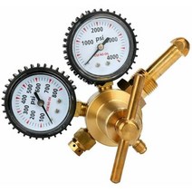질소 조절기 게이지 압력 장비 황동 CGA580 입구 연결 게이지 0600PSI CGA580 입구 14 인치 플레어 출력, 01