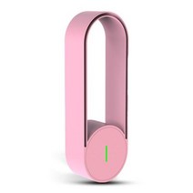 실내 공기청정기 차량용 미니 차량 자동차 공기정화기 샤오미 필터 USB 공기 청정기 욕실 음이온 휴대용 먼지 냄새 제거 도구 저소음 이오나이저 가정용 기기, Pink