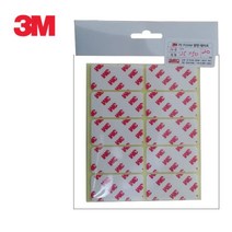 1mm 스폰지 PE 발포지 양면 테이프 25mm X 50mm 20개