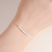 실버925 여자 진주 트랜드 팔찌