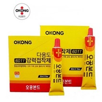 Tsm 오공본드 다용도 공업본드, 오공601T노란본드(60mlx20)