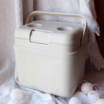 포타맥스 감성 캠핑 아이스박스 쿨러 17L 크림베이지/아이보리