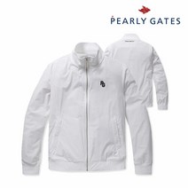 파리게이츠 골프 pearlygatesgolf남성 하이넥 베이직 집업 점퍼 P51291JP921_WH, 005, WH