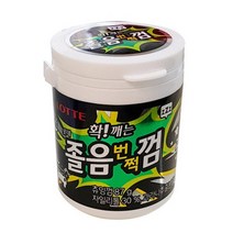 롯데제과 졸음번쩍껌 용기 87g 1개, 상세페이지 참조