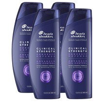 헤드앤숄더 클리니컬 스트렝스 안티 댄드러프 비듬 샴푸 400ml 4개