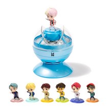 BTS 타이니탄 전멤버 캐릭터피규어 풀세트 +무선 미니 공기청정기 반영구 나노필터, Jung Kook(공기청정기)+피규어풀세트