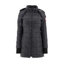 캐나다구스 22FW 여성 앨리슨 후드 패딩 자켓 블랙 2209L 61 STK