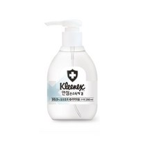 크리넥스 99.9%살균효과 안심손소독제겔 250ml 오이향 의약외품 손세정제, 1개