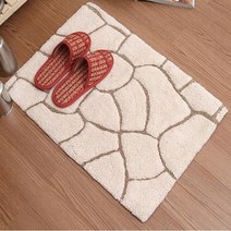 [핫트랙스] 투애니파이브투고 핸드메이드 순면 락디자인 발매트 발판 주방 현관 65cm