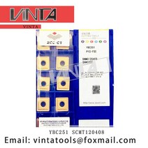 고YBC251 SCMT120408 cnc 카바이드 터닝 인서트 커팅 날 블레이드 도구, 02 30pcs