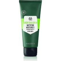 더바디샵 THE BODY SHOP 영국 그린티 레몬 매티파잉 모이스처라이저 포맨 100ml, 2팩