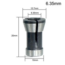 고정밀 생크 밀링 커터 콜렛 척 전기 목공 트리머 우드 라우터 조각 기계 ., 비, 01 B