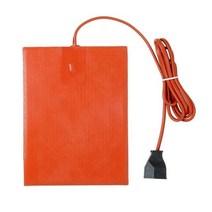 이동식무시동히터 베바스토 300w 실리콘 가열 패드 15x20cm 자동차 엔진 오일 팬 섬프 탱크 패드 엔진 오일 탱크 미국eu 플러그 110v220v 방수, 미국 110v