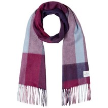 [랑방 온 블루] 패션 스카프 2LB61004 여성 다크 퍼플 30cm × 190cm 술 각 10cm 포함