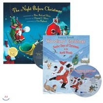 노부영 크리스마스 컬렉션 2종 세트 : The Night Before Christmas (Peter Paul & Mary) / Woodland Christm..., 제이와이북스(JYBooks), 9780000188831, Clement C. Moore/ Eric Puyb...
