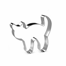 쿠킹의정석 베이킹 쿠키커터(고양이) 1개, 단일옵션