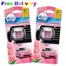 P&G 페브리즈 차량용 방향제 다우니향 2.2ml X 2개