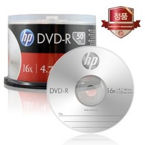 (HP DVD-R 16배속 4.7GB (케익/50매 배속/케익, 단일 모델명/품번