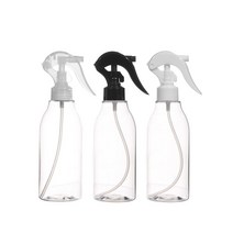 허브스프레이 미니건스프레이(L형/C형) 100ml~500ml 플라스틱용기, 1개, 200ml투명(F) 흰색캡(L형)