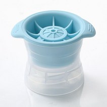 소프트아이스크림기계 가정용 아이스크림메이커 6cm 대형 볼 아이스 몰드 구 라운드 큐브 메이커 홈 및, 03 파란