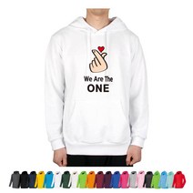 TCSh-335 We are the one 후드티셔츠 (인쇄변경가능)