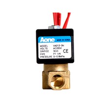 솔레노이드밸브 물용 VA212-3N 1/4인치 상시닫힘형 쏠밸브, DC24V
