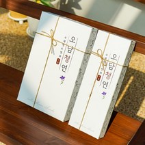 오담청연 도라지정과 한과 추석 명절 선물세트(보자기미포함) 상견례 답례품, 300g, 1박스