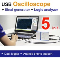 오실로스코프loto usbpc 오실로스코프 osc482 50mss bw20mhz 분해능, osc482x