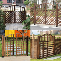 원목 목재 나무 방부목 단독주택 전원주택 마당 정원 주차장 메쉬 휀스 펜스 울타리 대문