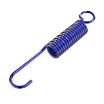 오토바이 액세서리 크로스 컨트리 오토바이 스쿠터 일반 스테인레스 스틸 스쿠터 사이드 지원 스프링 삼각, 01 Blue