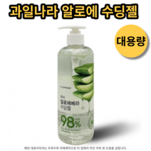 과일나라 알로에 수딩젤 대용량 500ml, 1개