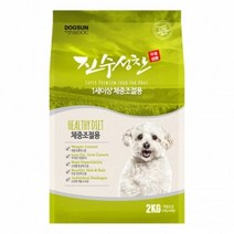 강아지사료 진수성찬 1세이상 체중조절용 리필 2kg, starshop 본상품선택