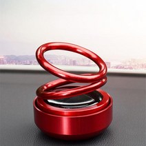 태양열 회전 차량용방향제 / 차량용 방향제 / 태양열 자동 회전 방향제 / 방향액(5ml) 6종 / 4가지 색상, 레드, 프렌치라벤더(5ml)