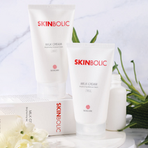 스킨볼릭 밀크크림 150ml+샘플 에스테틱 피부과수분크림 톤업 크림 피부하얘지는법